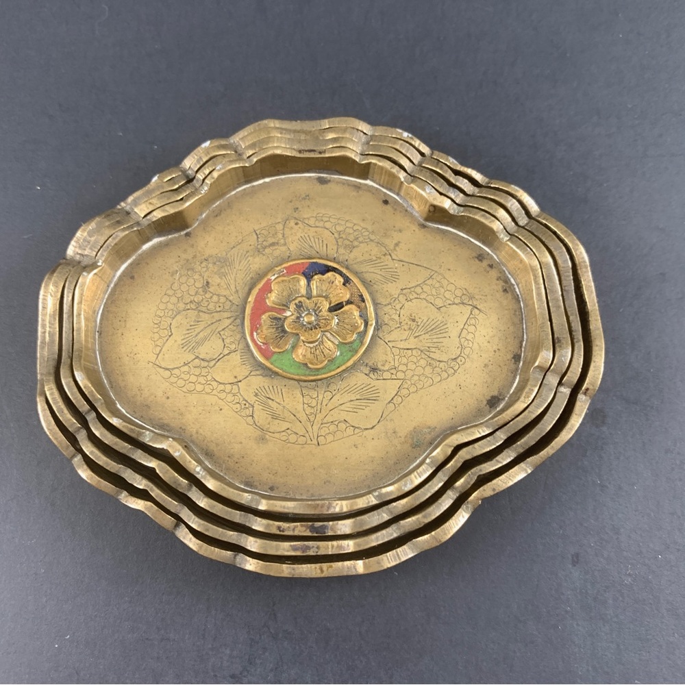 Brass coasters?